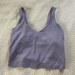LULULEMON align tank purple 

( no pads inside)